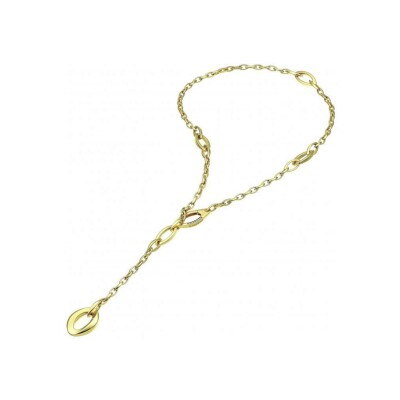Sautoir Chimento Link Sensi en or jaune et diamant 0.11ct, 50cm
