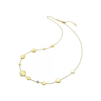Collier Chimento Armillas Glow en or jaune et diamant 0.05ct, 45cm