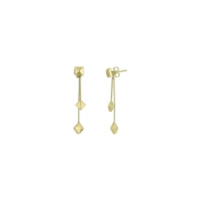 Boucles d'oreilles Chimento Armillas Pyramis en or jaune