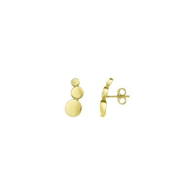 Boucles d'oreilles Chimento Armillas Glow en or jaune