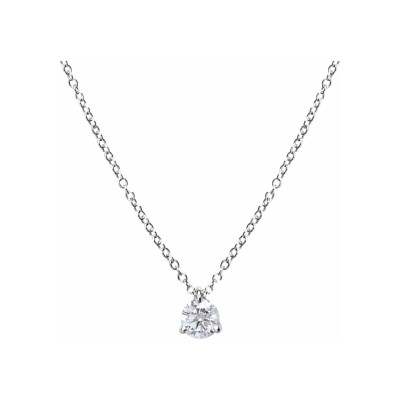 Collier Laura en or blanc 18 carats et diamants 0.5ct