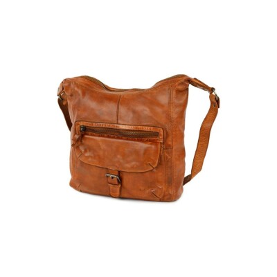 Sac bandoulière Bear Anna cognac