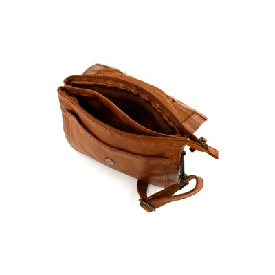 Sac bandoulière Bear Femke cognac