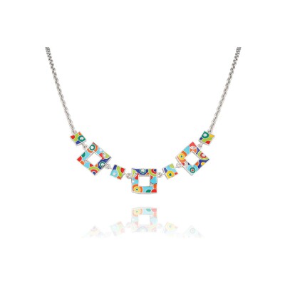 Collier Una Storia Bahia en argent et oxydes de zirconium