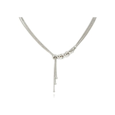 Sautoir Una Storia Bergame en argent