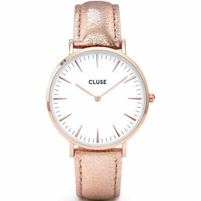 Montre Cluse Boho Chic Rose Gold White/Rose Gold Metallic