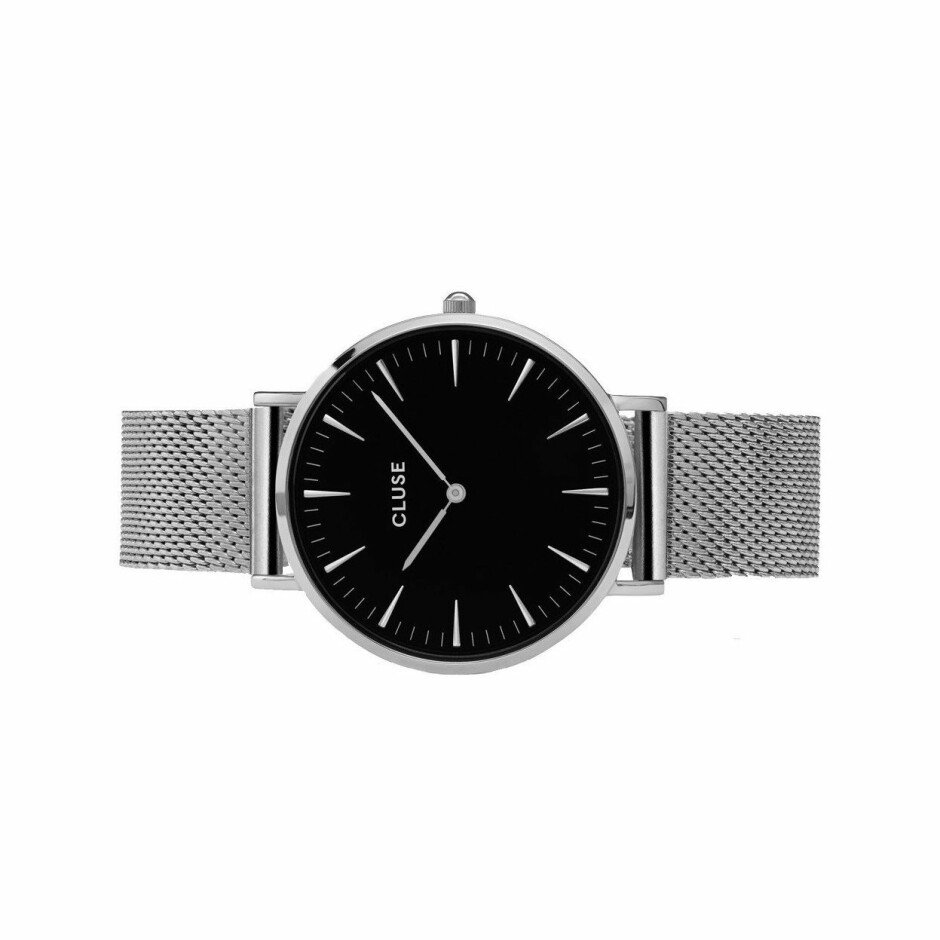 Montre Cluse Boho Chic Mesh Silver/Black