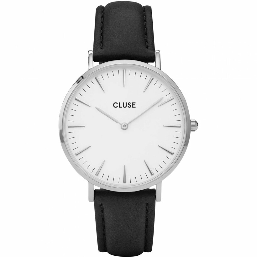 Montre Cluse Boho Chic Silver White/Black