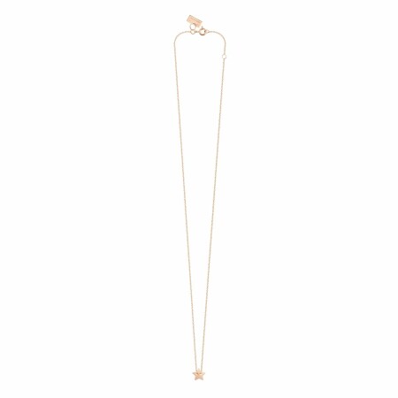 Collier Vanrycke Little Miss Sunshine en or rose