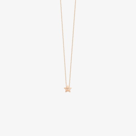 Collier Vanrycke Little Miss Sunshine en or rose