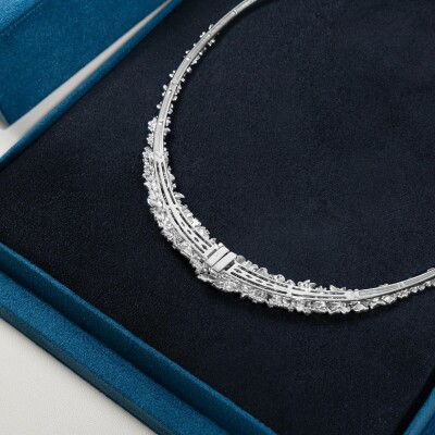Collier Una Storia Madeira en argent rhodié et oxydes de zirconium