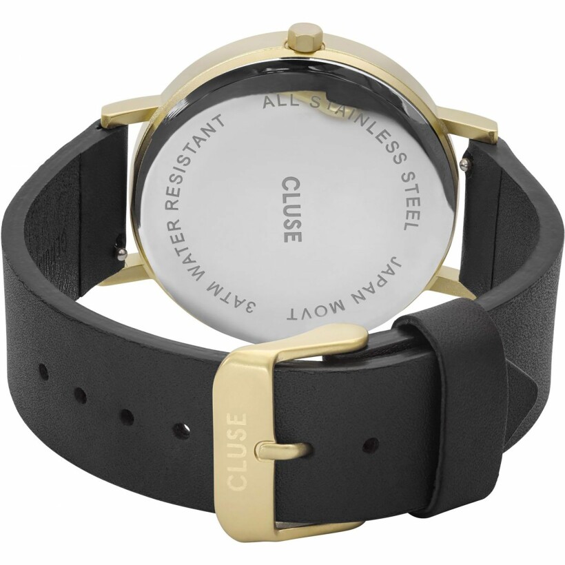 Montre Cluse La Roche Gold Black Marble/Black 