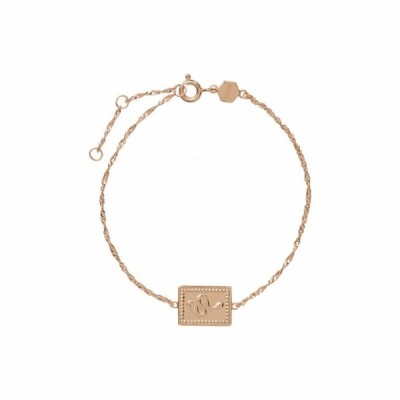 Bracelet Cluse Force Tropicale en plaqué or rose