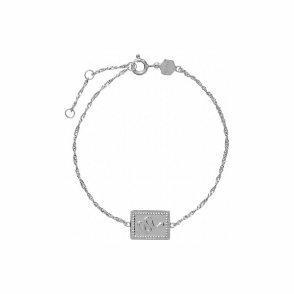 Bracelet Cluse Force Tropicale en argent