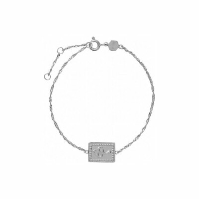 Bracelet Cluse Force Tropicale en argent