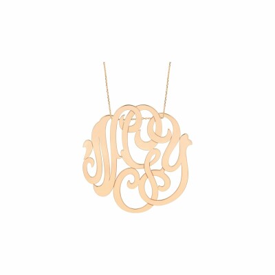 GINETTE NY JUMBO necklace, rose gold