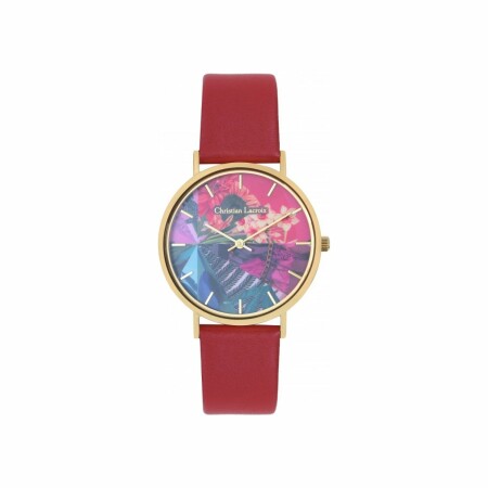 Montre Christian Lacroix Botanic Rainbow