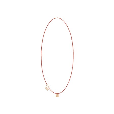 Collier Vanrycke Make a wish en or rose et email