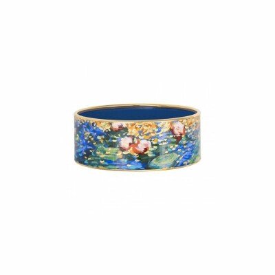 Bracelet FREYWILLE Hommage à Claude Monet Donna en email plaqué or jaune