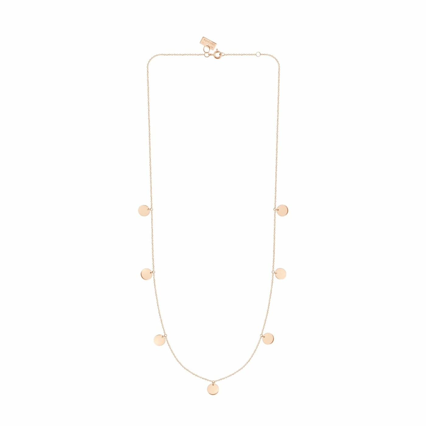 Collier Vanrycke Marrakech en or rose