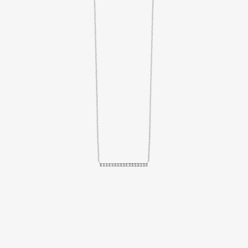 Collier Vanrycke Medellin en or blanc et diamants, taille L