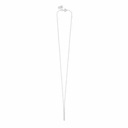 Collier Vanrycke Medellin en or blanc et diamants, taille L