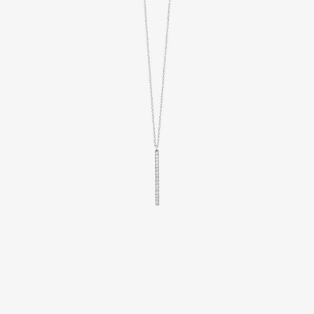 Collier Vanrycke Medellin en or blanc et diamants, taille L