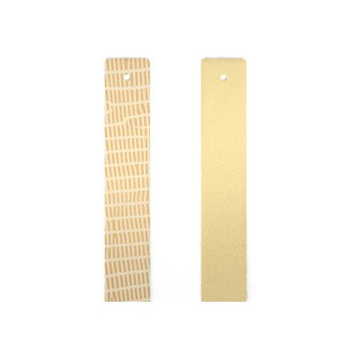 Cuir pour manchette Les Georgettes Tartine / Beurre Salé, 14 mm