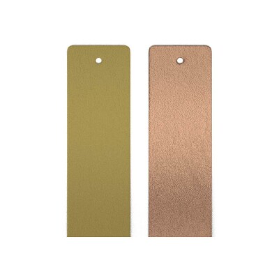 Cuir pour manchette Les Georgettes Pistache / Mochaccino, 25 mm