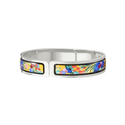Bracelet à Clip Ballerina FREYWILLE Hommage à Claude Monet en email et plaqué rhodium palladium