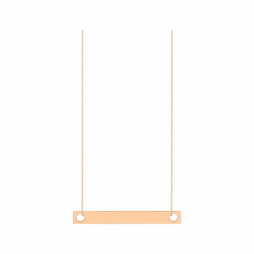 Ginette NY MINIS ON CHAIN necklace, rose gold