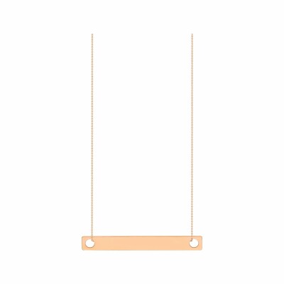 Ginette NY MINIS ON CHAIN necklace, rose gold