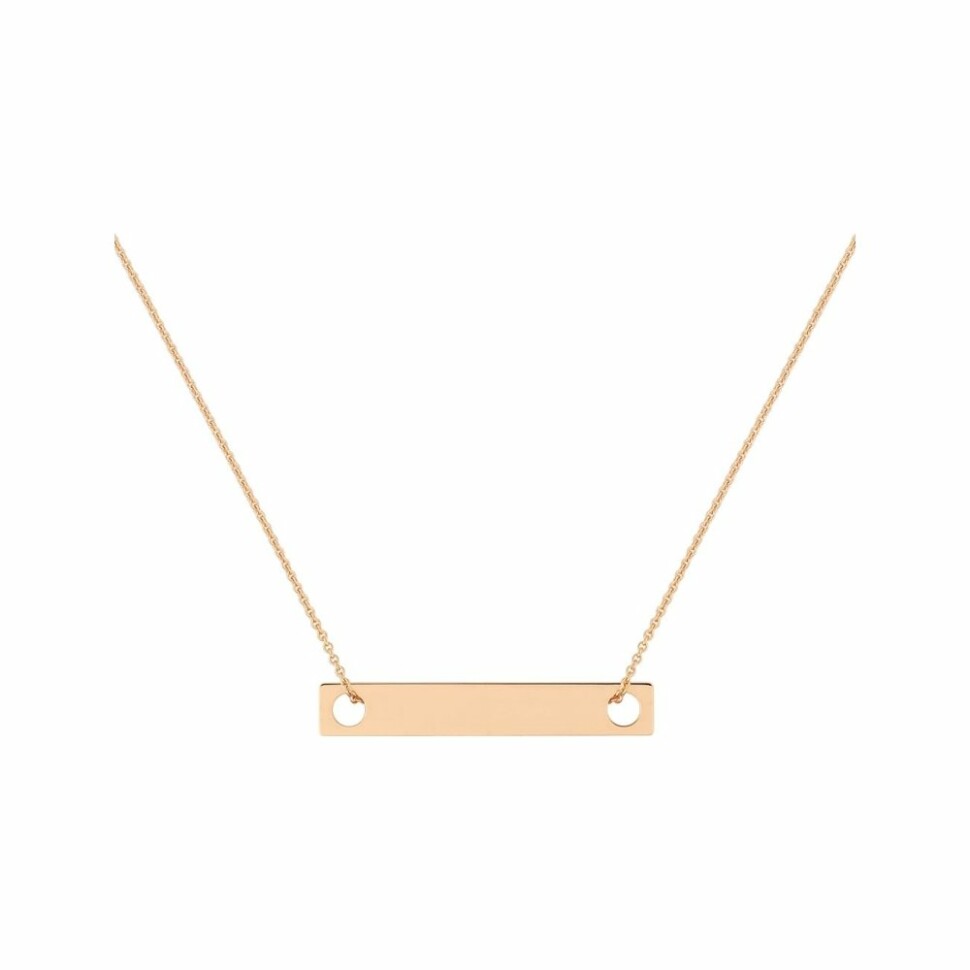 Ginette NY MINIS ON CHAIN necklace, rose gold