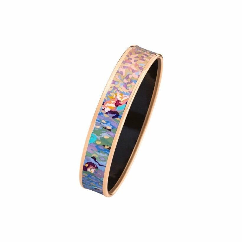 Bracelet FREYWILLE Hommage à Claude Monet Orangerie Rosé en émail plaqué or rose