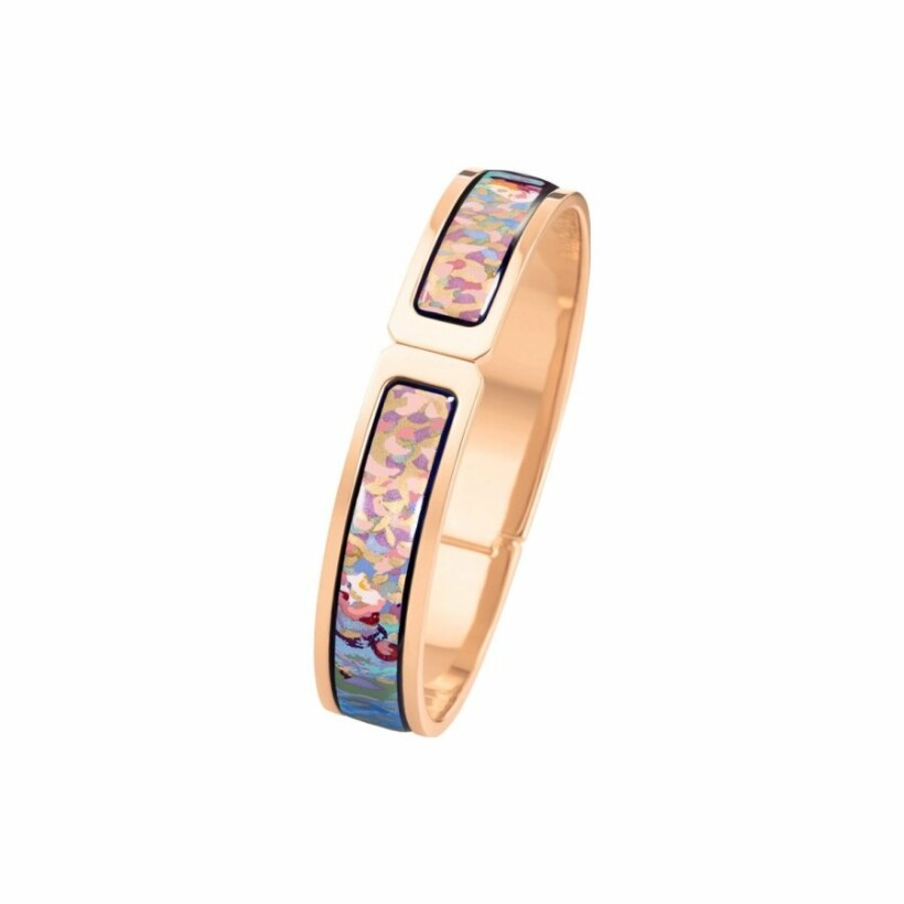 Bracelet FREYWILLE Hommage à Claude Monet Orangerie Rosé en émail plaqué or rose