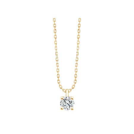 Collier Lucile en or jaune et diamants