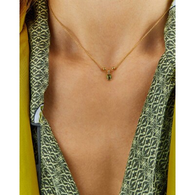 Collier Nanis Dancing Tourmalines en or jaune et tourmaline