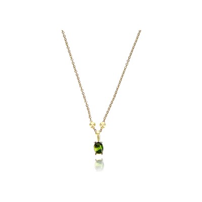 Collier Nanis Dancing Tourmalines en or jaune et tourmaline