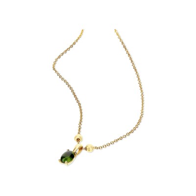 Collier Nanis Dancing Tourmalines en or jaune et tourmaline