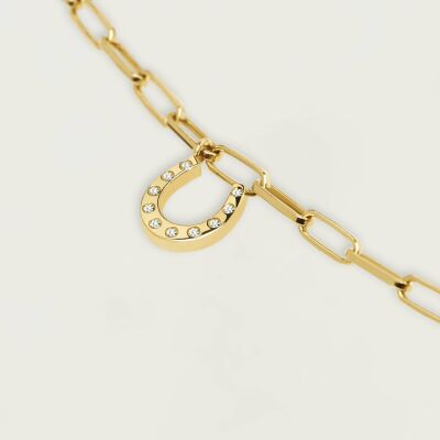 Collier PDPaola Arizona Arizona en argent doré et oxydes de zirconium