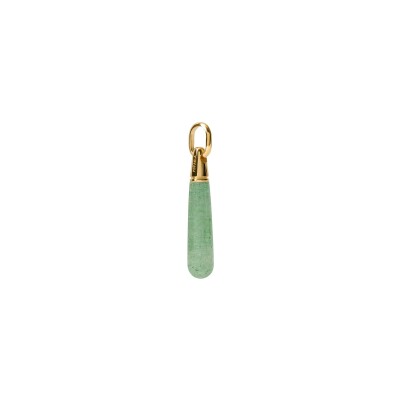 Pendentif PDPaola Icons en laiton et aventurine