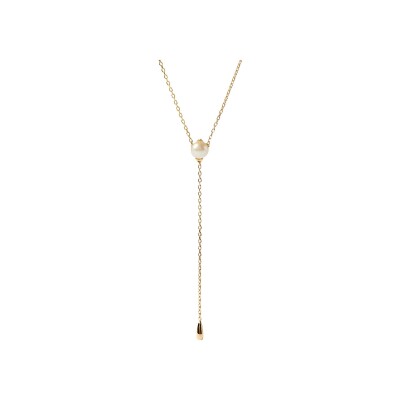 Collier PDPaola The Moment en laiton et perle de culture d'eau douce