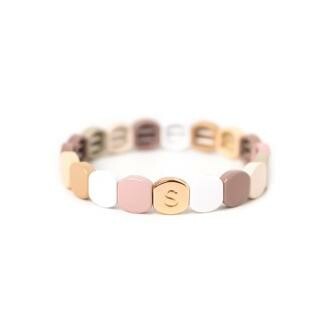 Bracelet Simone à Bordeaux COLORFUL en métal émaillé neutral