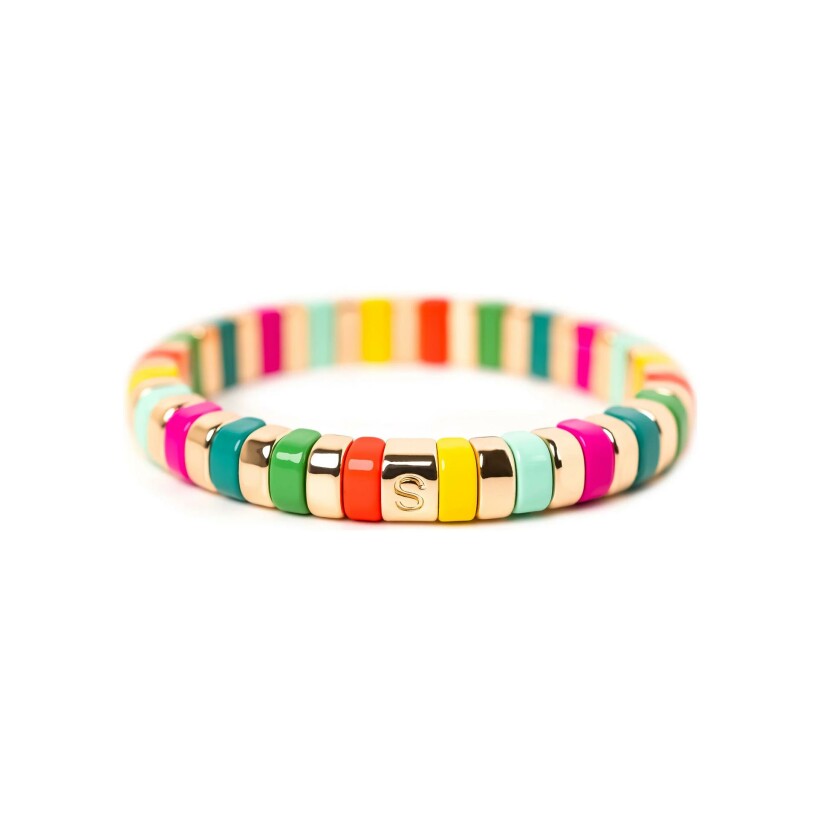 Bracelet Simone à Bordeaux Colortwist en métal émaillé Ciao Bella