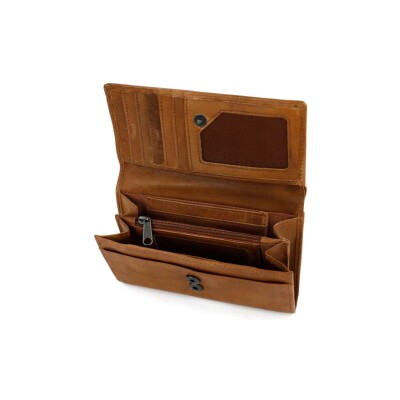 Portefeuille Bear Sweety XL cognac