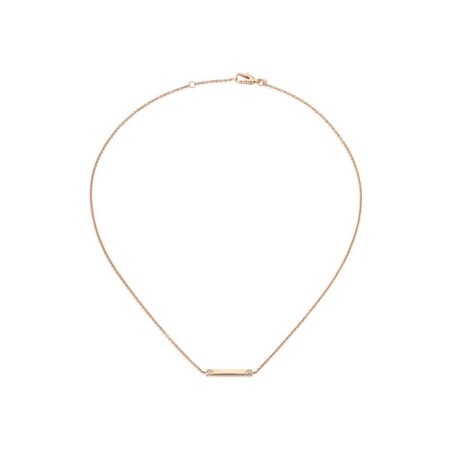 Collier Burato Linea Fine en or rose et diamants