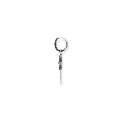 Créoles Thomas Sabo en argent et oxyde de zirconium