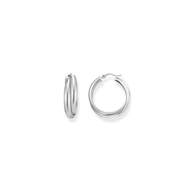 Créoles Thomas Sabo en argent