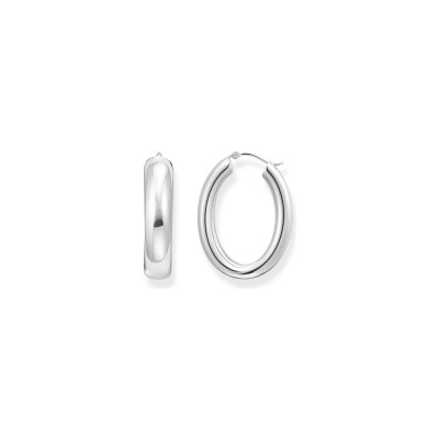Créoles Thomas Sabo en argent