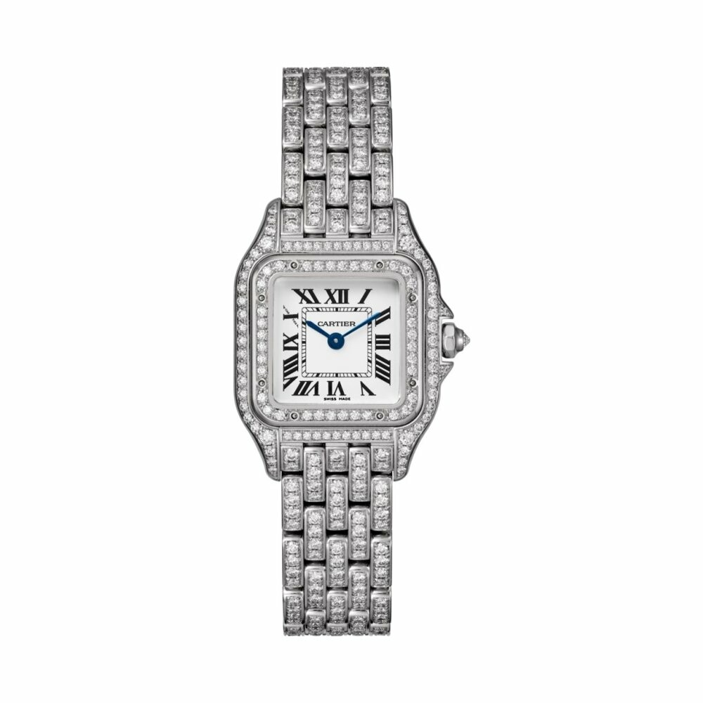 Montre cartier best sale diamant femme